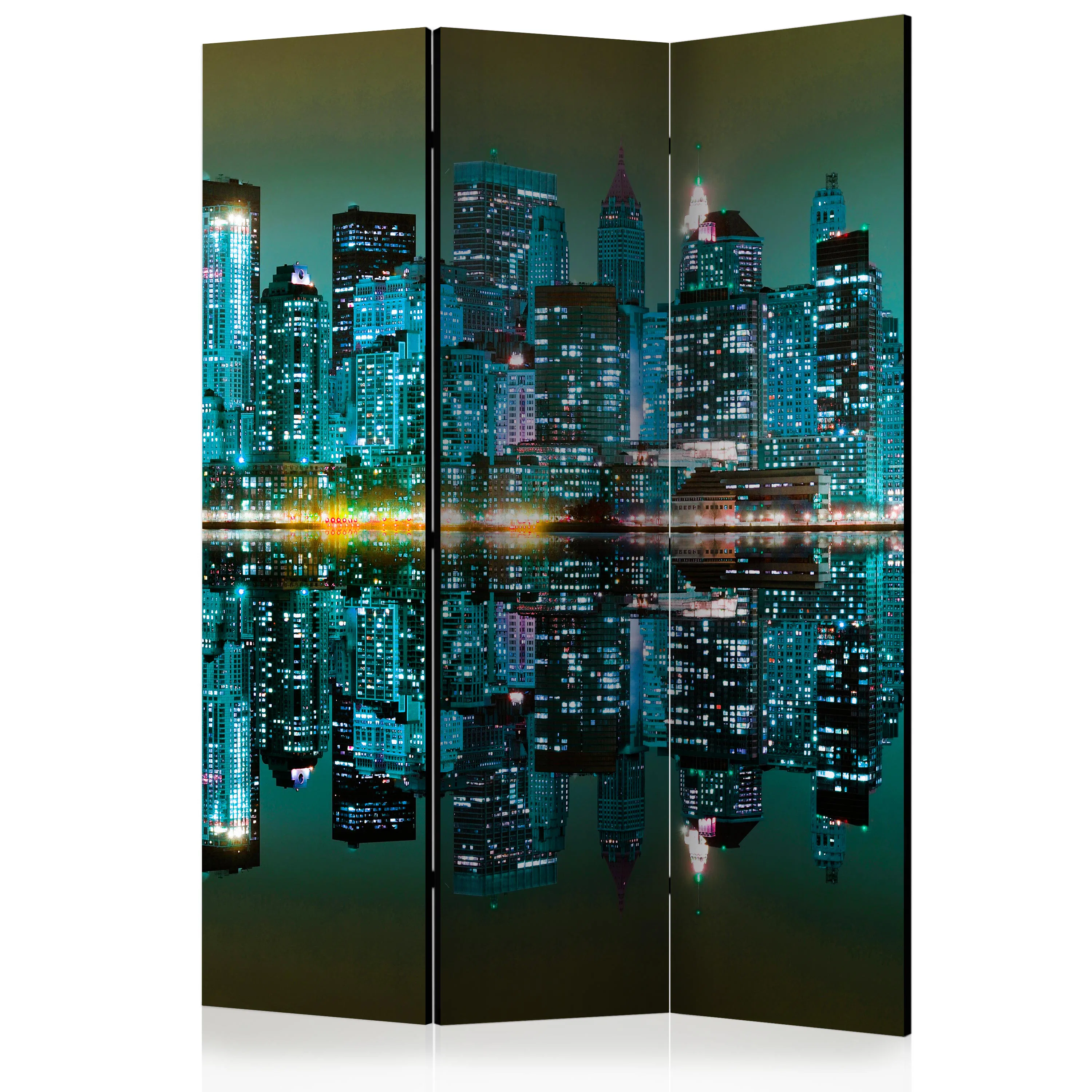 Rumsavdelare Arkiio Gold Reflections NYC 135x172 cm