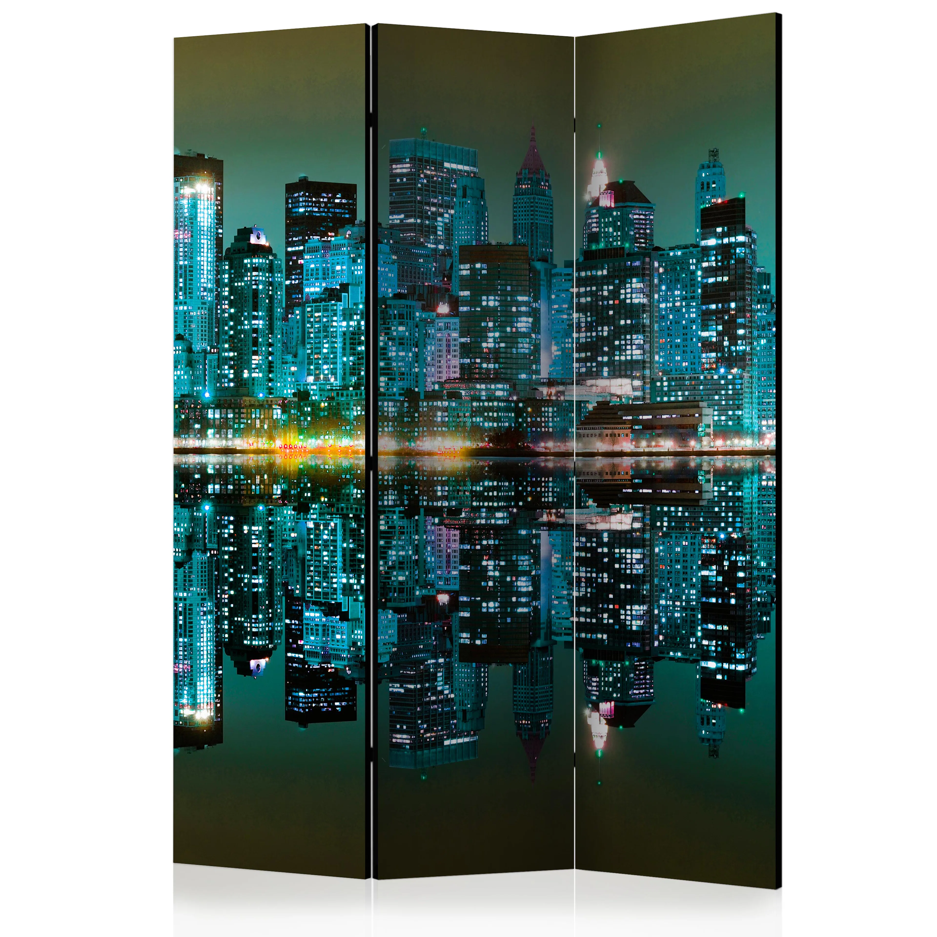 Rumsavdelare Arkiio Gold Reflections NYC 135x172 cm
