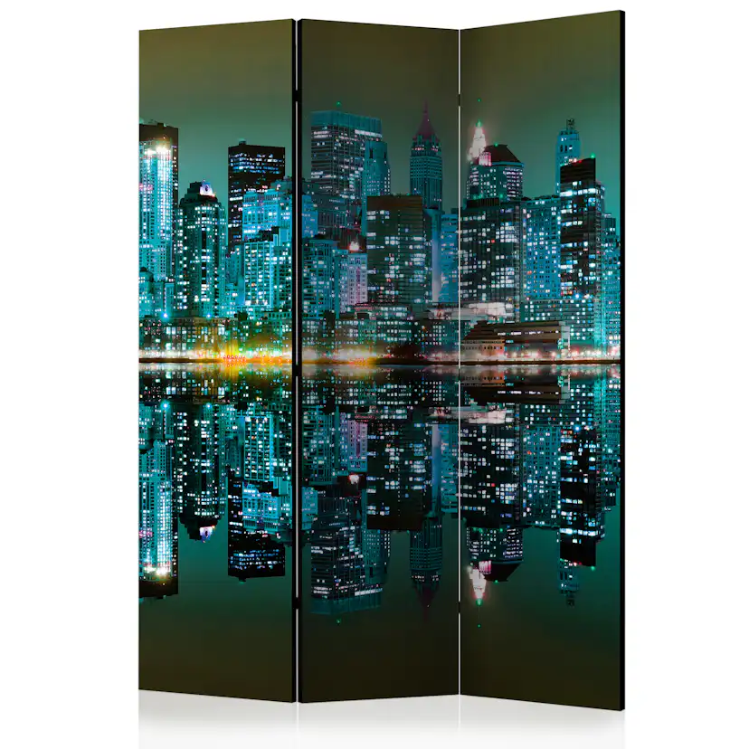 Rumsavdelare Arkiio Gold Reflections NYC 135x172 cm