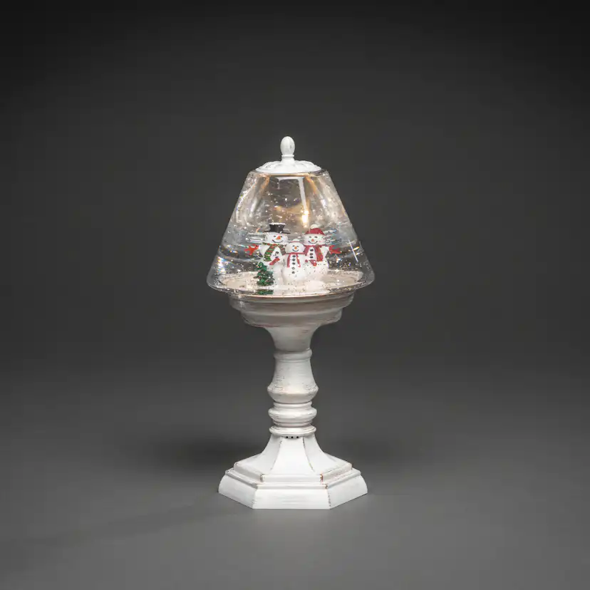 Lykta Julfigur Gnosjö Konstsmide Vattenfylld Lampa med Snögubbe