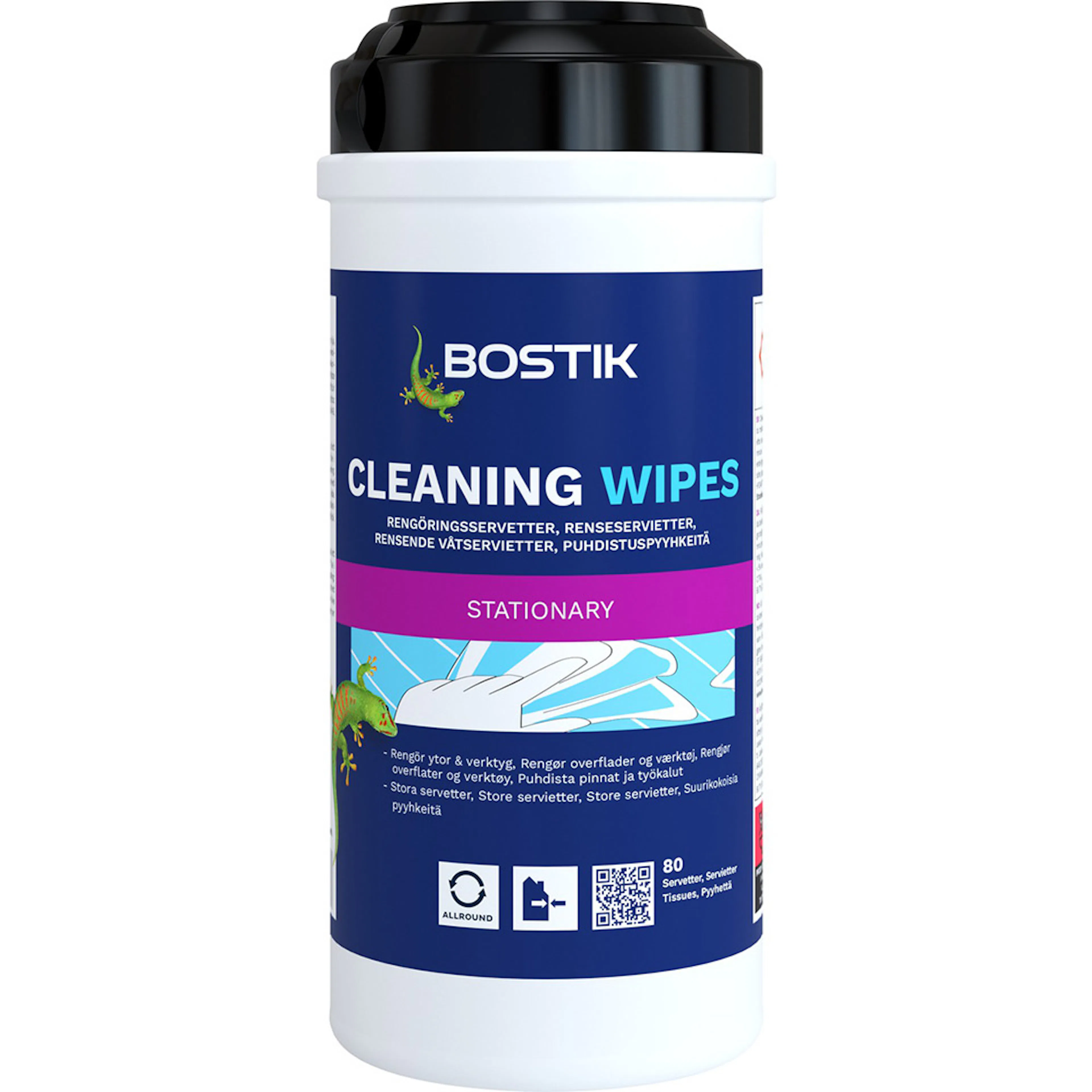 BOSTIK CLEANING WIPES - 80st/Burk 80st/Burk