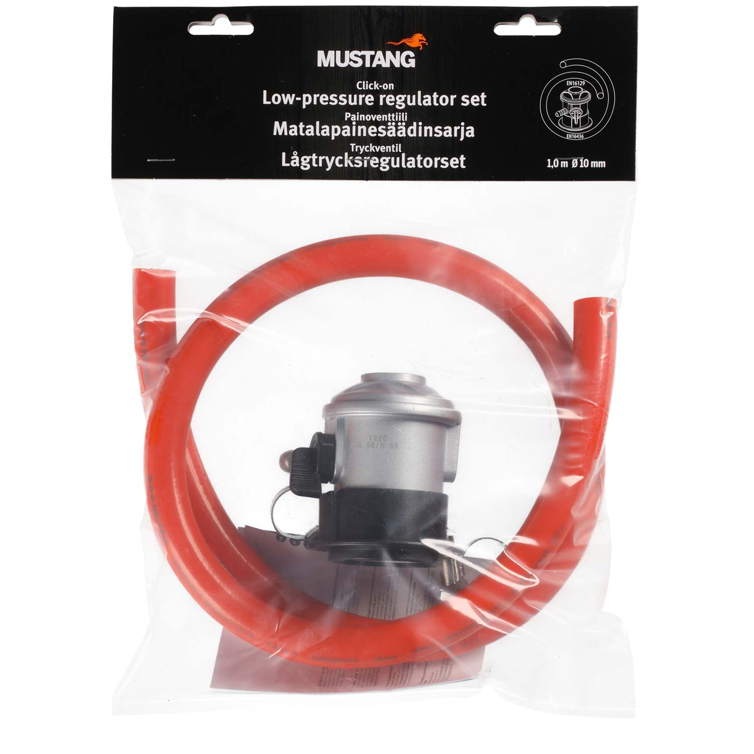 Regulatorset Mustang med Tryckventil