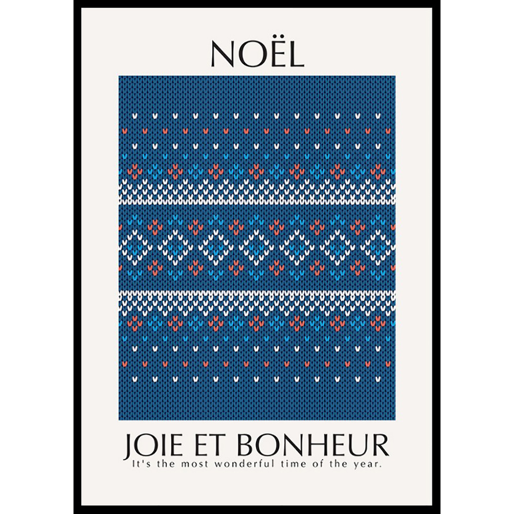 Poster Gallerix Noel Blue No1