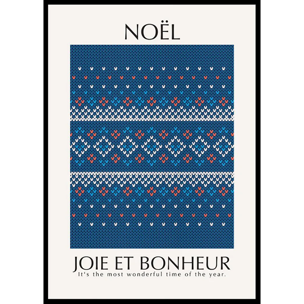 Poster Gallerix Noel Blue No1