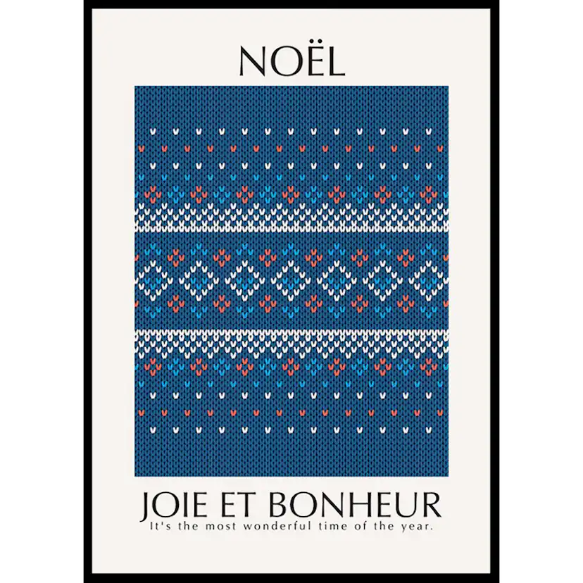 Poster Gallerix Noel Blue No1