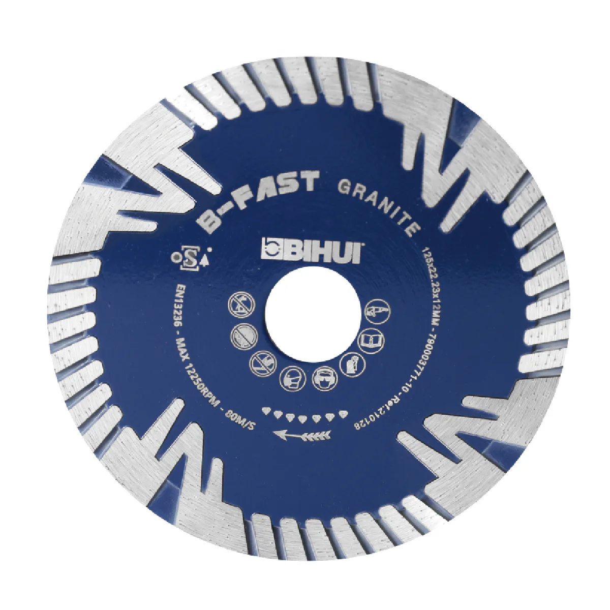 Diamantklinga Bihui B-Fast 125 mm