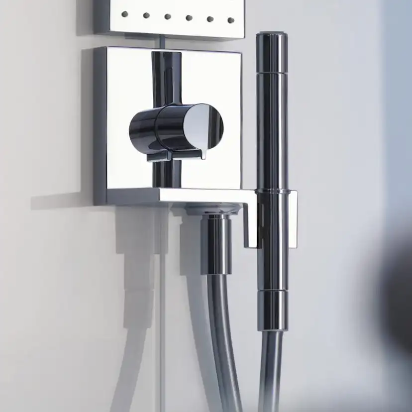 Handduschmodul Axor ShowerCollection 120/120 Square för Inbyggnad