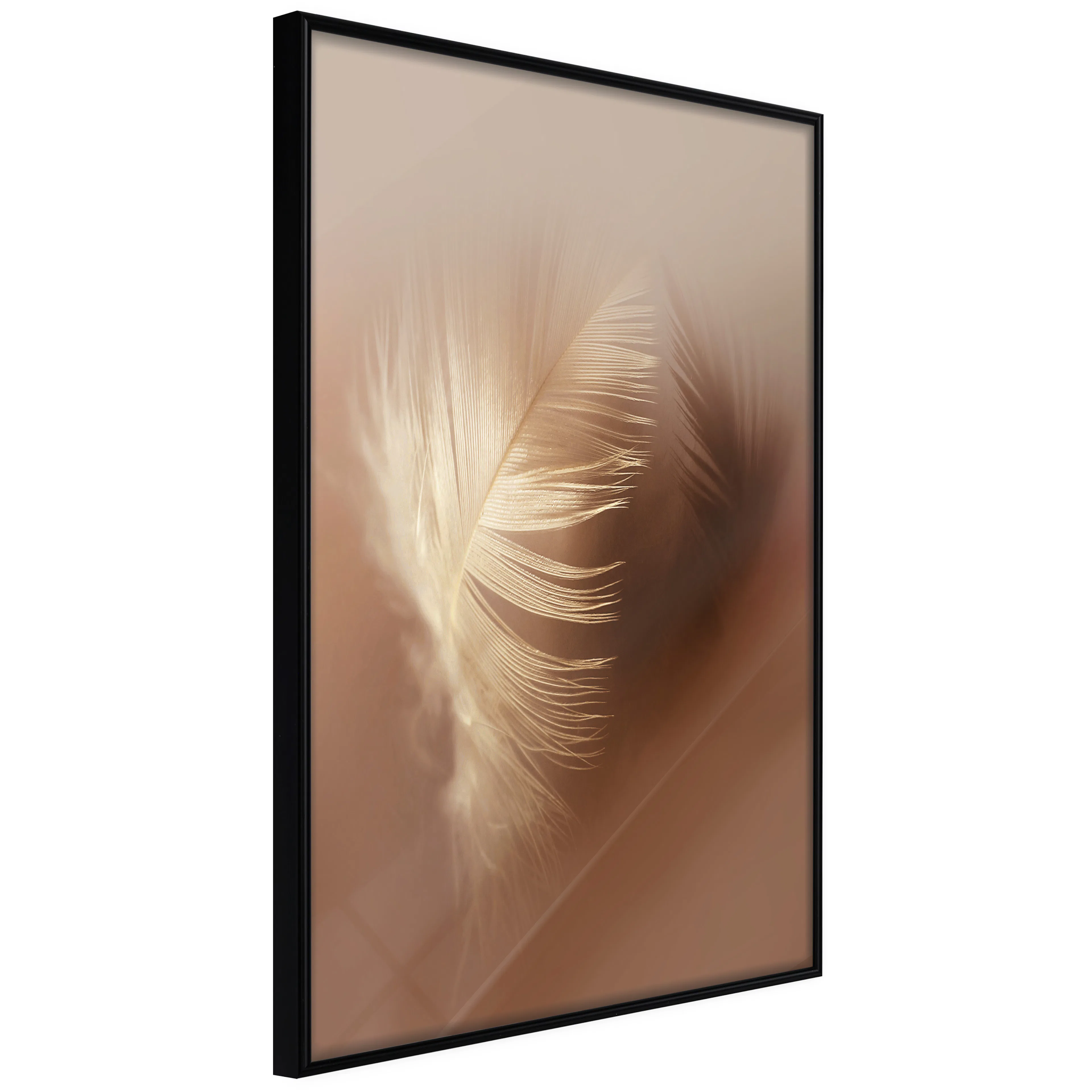 Affisch - Autumn Fluff [Poster] 40x60 Svart ram, 40x60 cm
