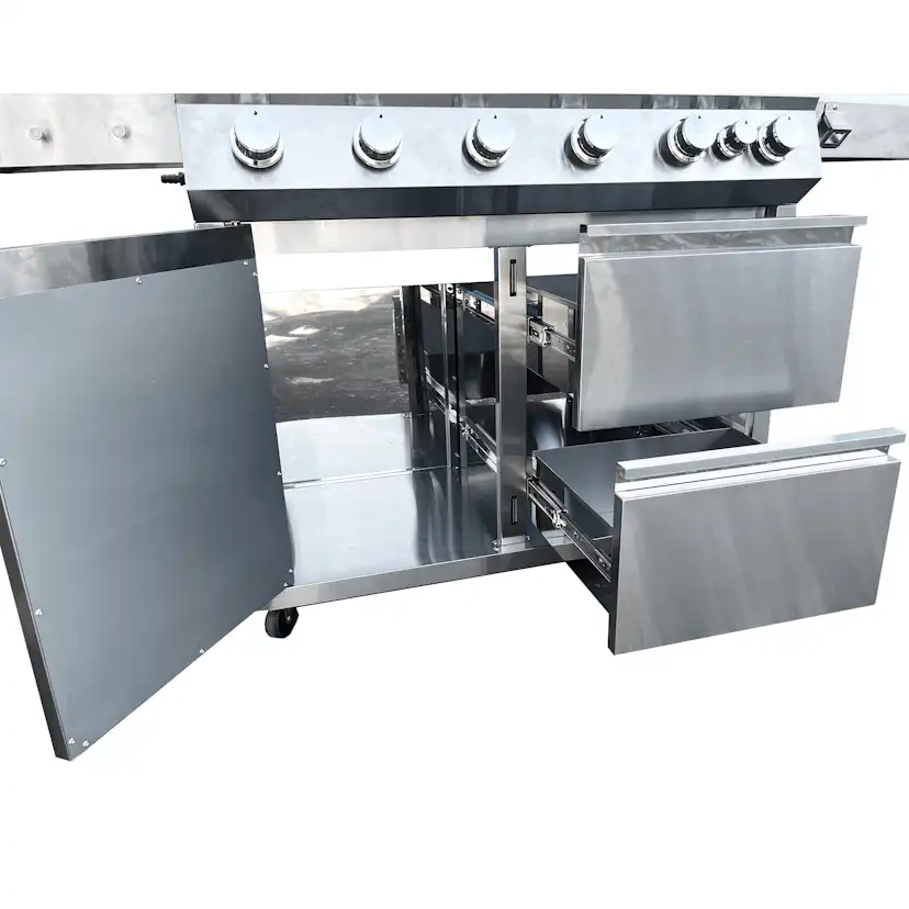 Gasolgrill Kobe Premium 6+1 RST PRE Grå