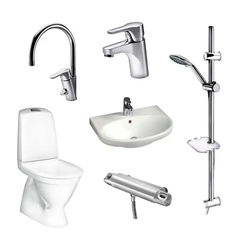 Badrumspaket Gustavsberg Standardpaket 1