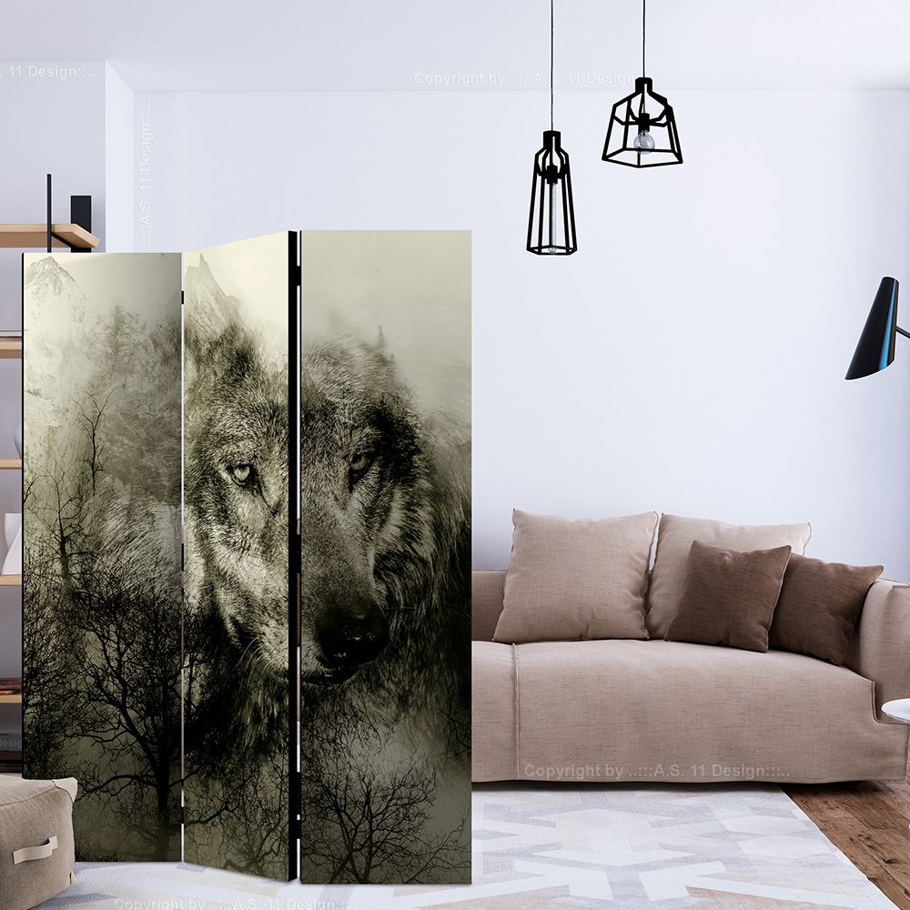 Rumsavdelare Arkiio Mountain Predator Beige 135x172 cm