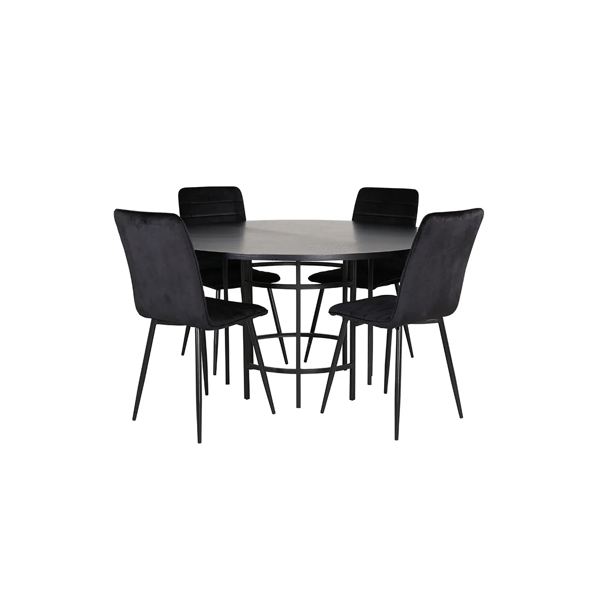 Matgrupp furniture/fashion Copenhagen Ø140 cm med 4 Windu Stolar