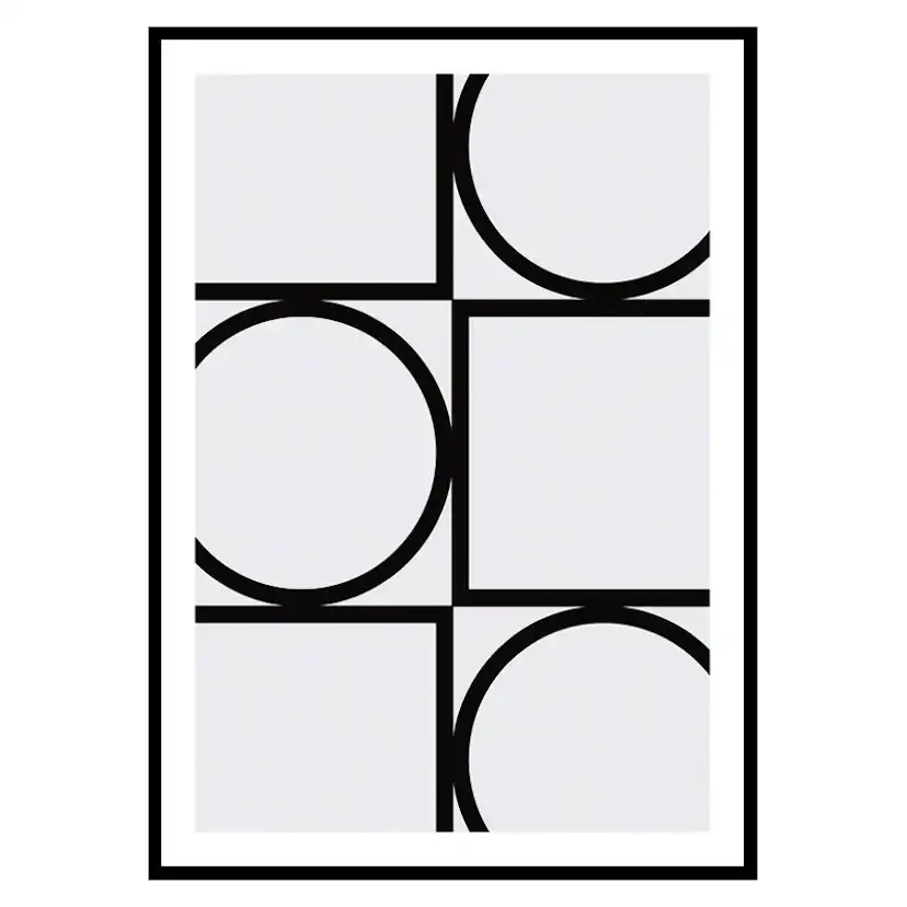 Poster Gallerix Geometric Art No2