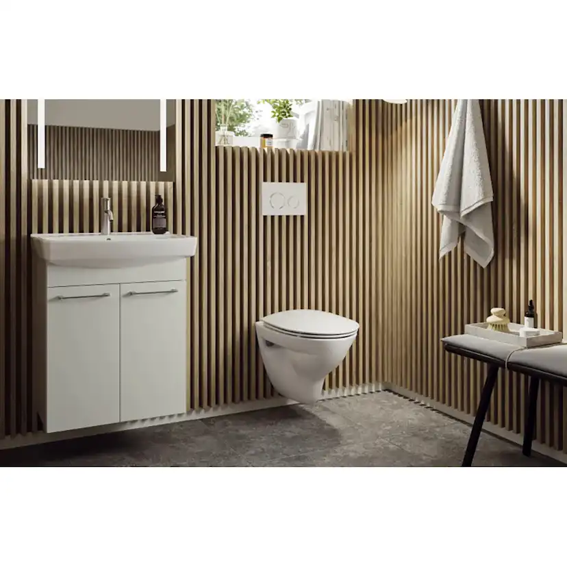 Vägghängd Toalettstol Ifö Spira Style Rimfree