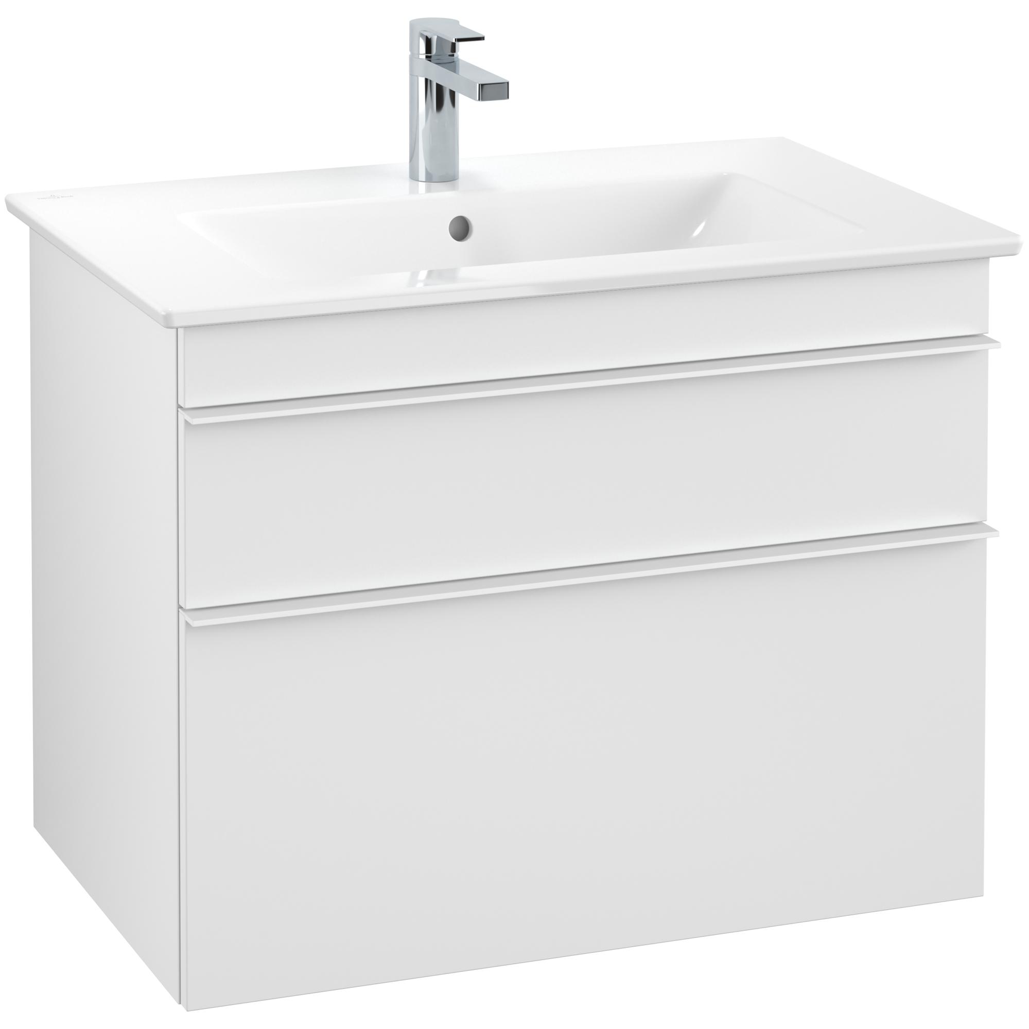 Tvättställsskåp Villeroy & Boch Venticello med  2 Lådor för Centrerat Skåpstvättställ