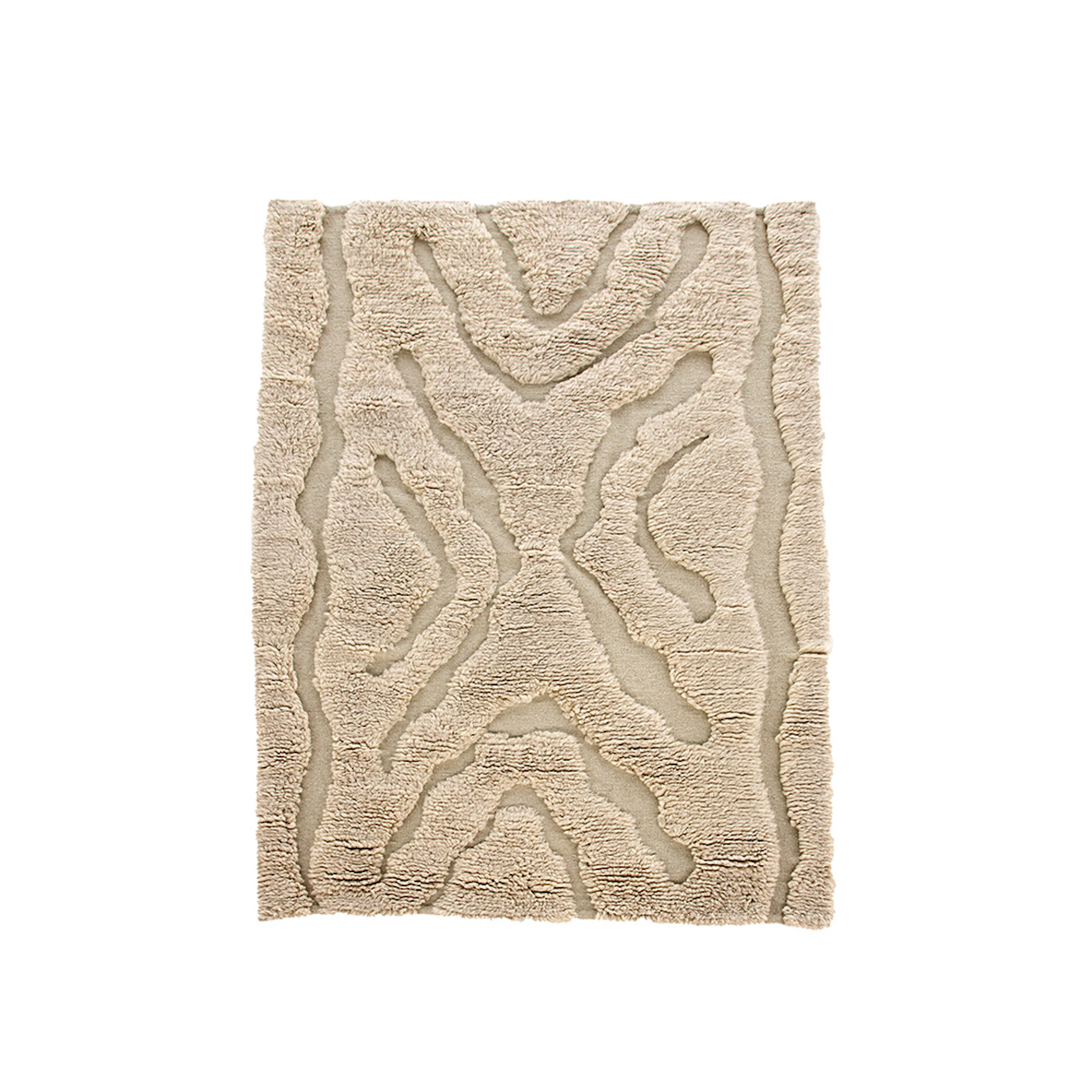 Trondheim x Josefin Lustig - Carpet - Beige/White - Wool - 2 200x300 cm