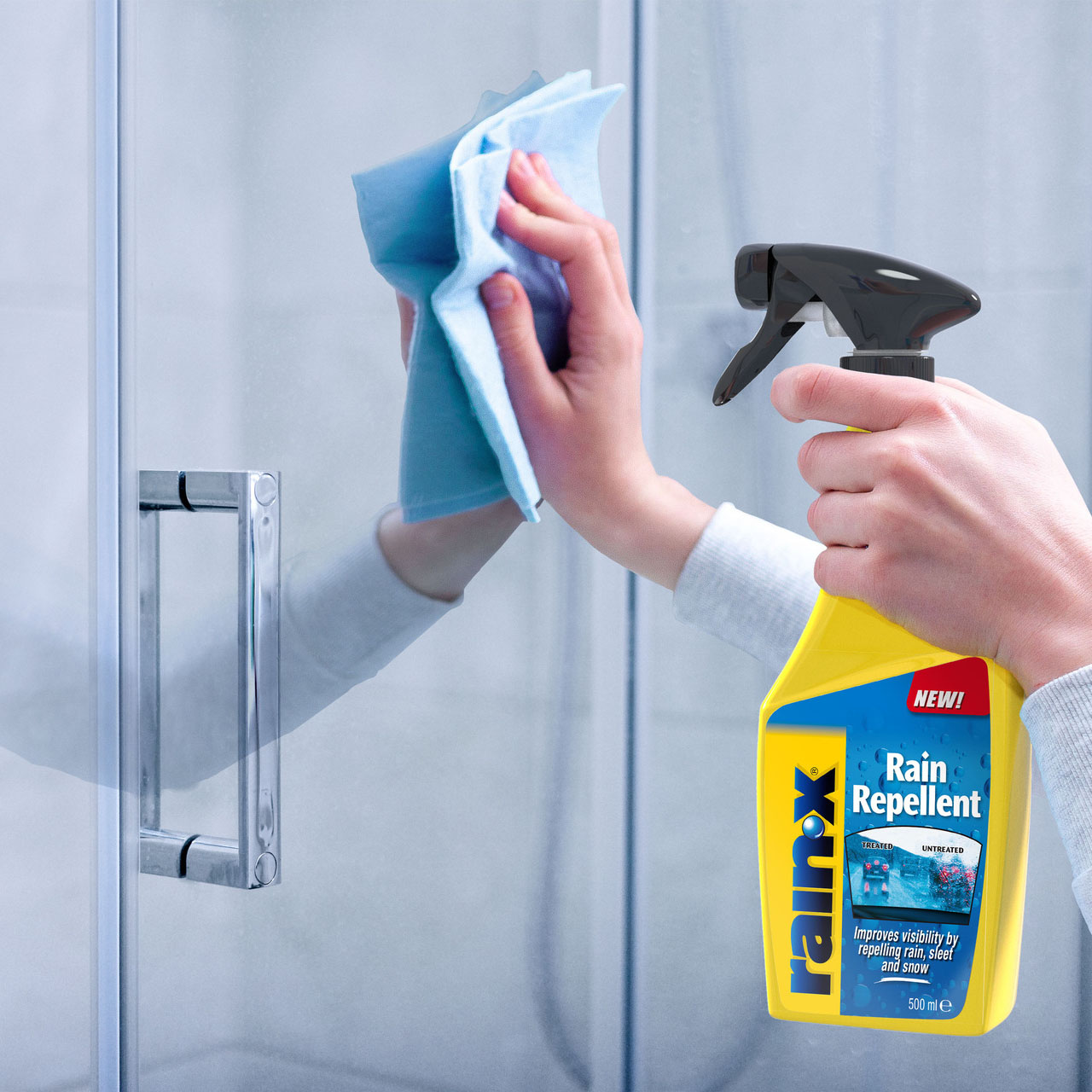 Glasbehandling Rain-X Regnavvisande Spray 500 ml