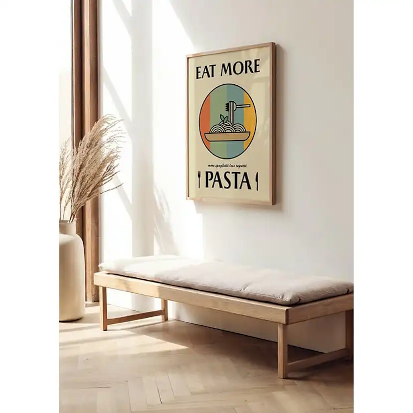 Poster Gallerix Eat More Pasta