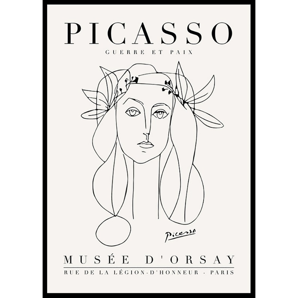 Poster Gallerix Picasso Guerre Et Paix