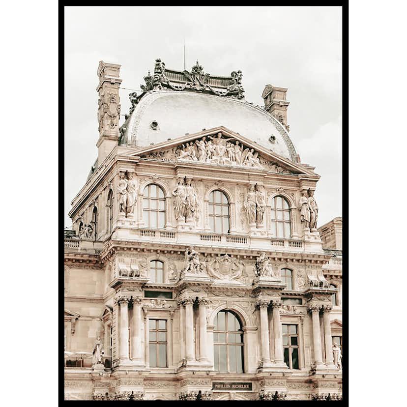 Poster Gallerix Pavillon Richelieu Palais du Louvre Paris