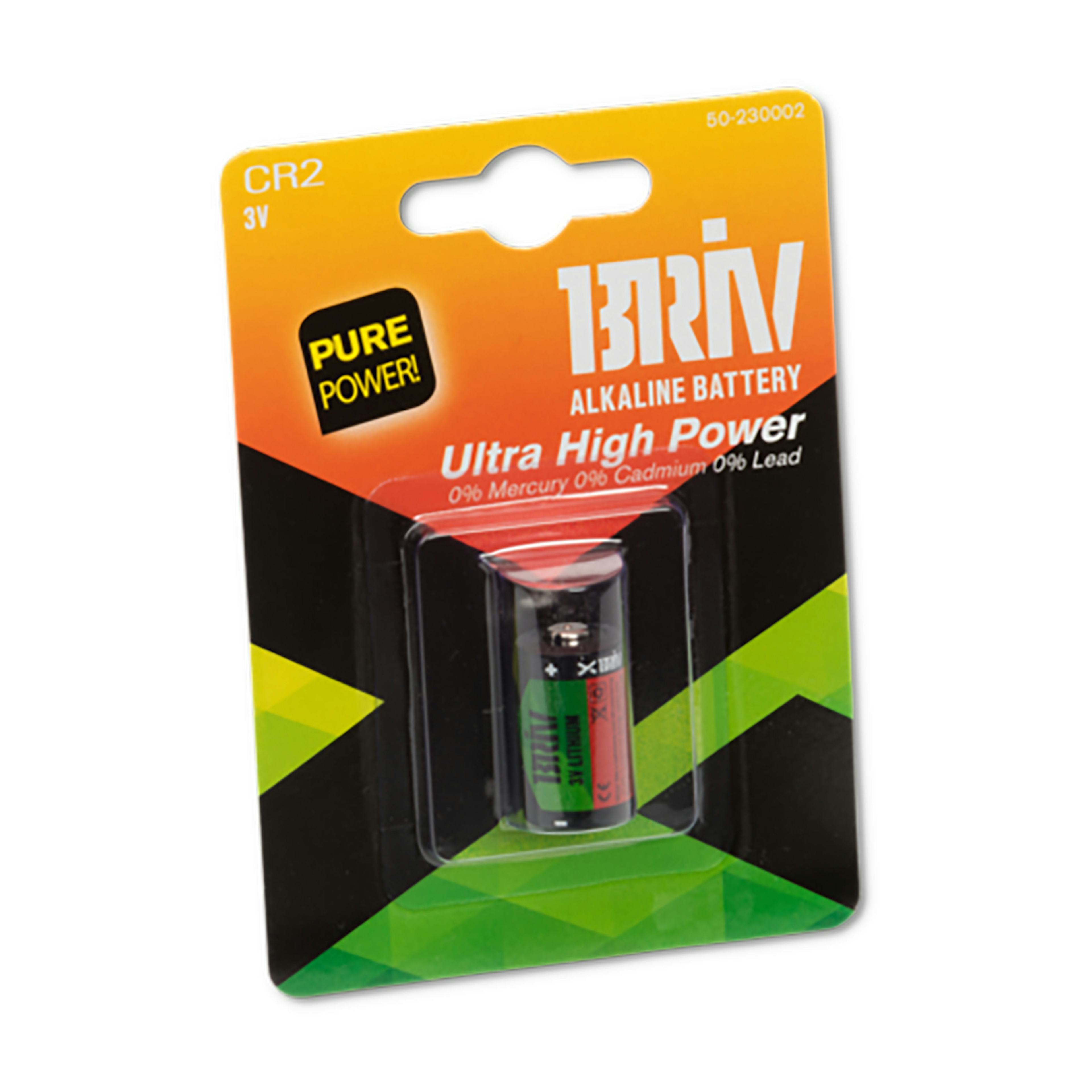 Batteri Briv CR2 3V Litium 1-Pack