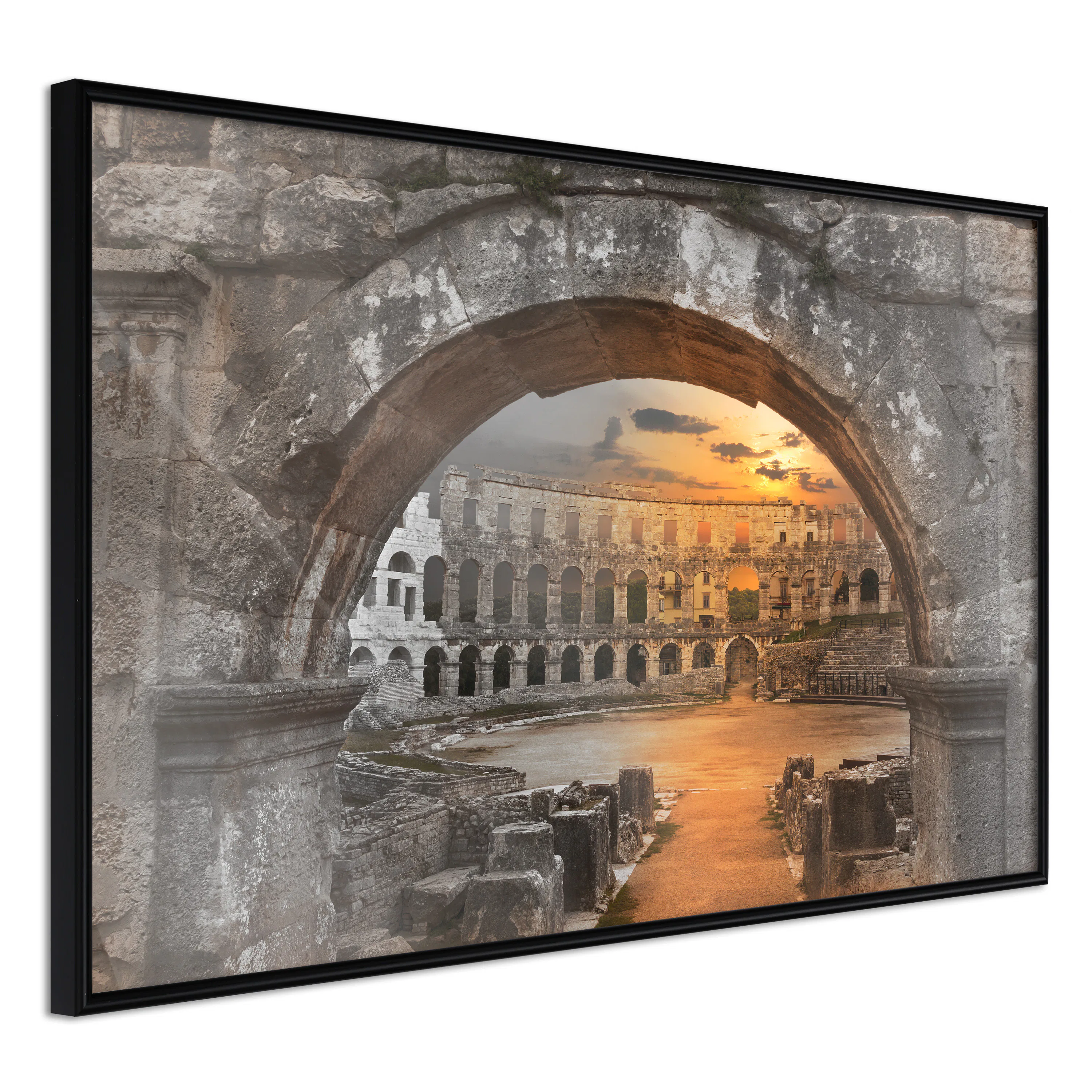 Poster Artgeist Affisch Roman Theater