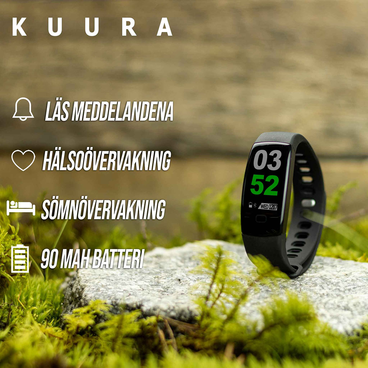 Aktivitetsarmband Kuura A3