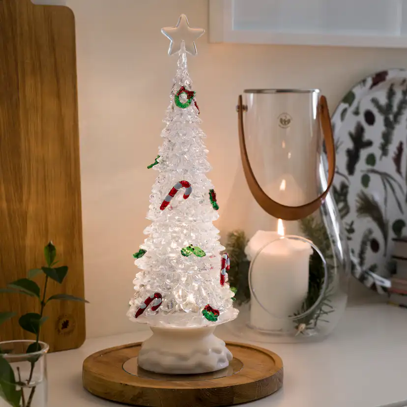Julbelysning Gnosjö Konstsmide Julgran LED 3xAA