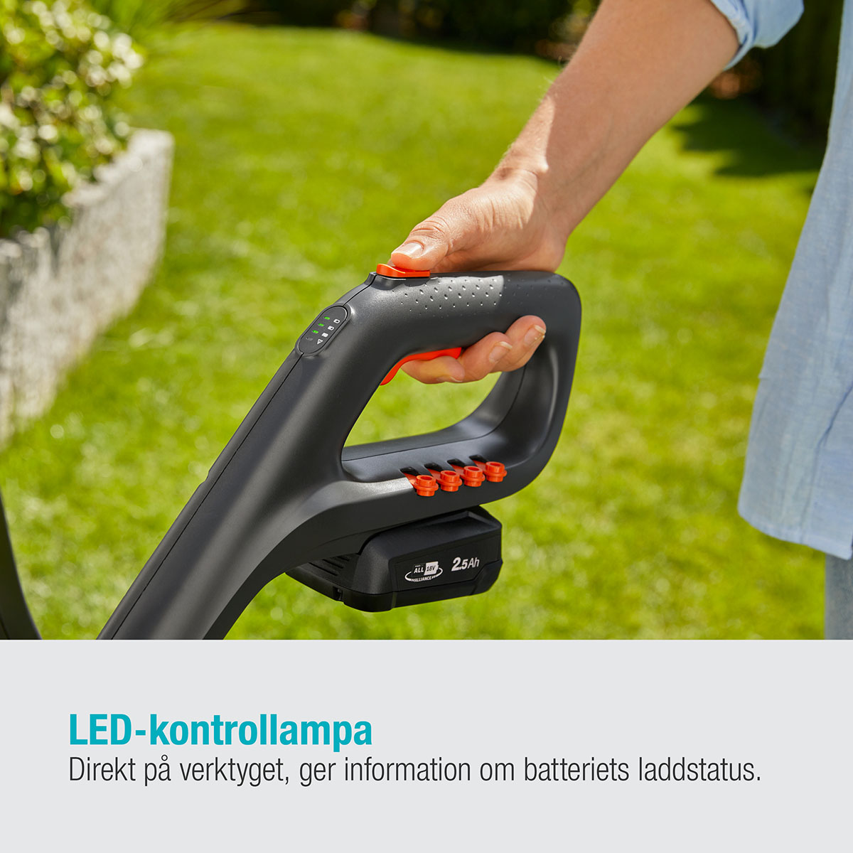 Trimmer Gardena ComfortCut 23/18V P4A utan Batteri