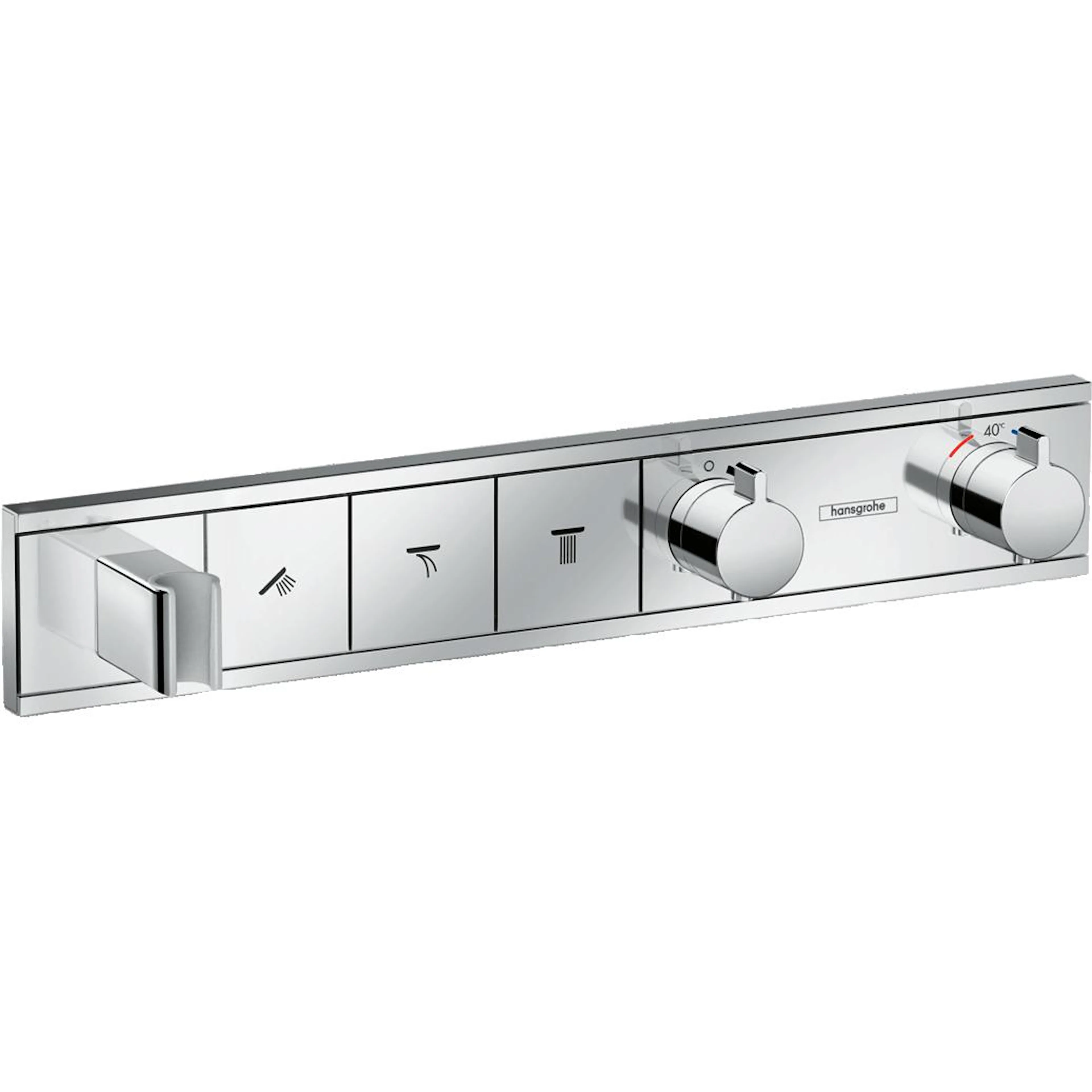 Duschblandare Hansgrohe Rainselect 3 Funktioner med Handduschhållare