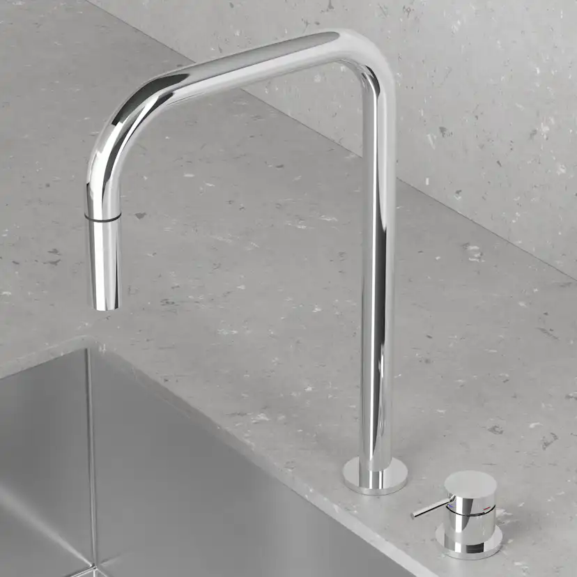 Köksblandare Scandtap Harmonized K2P Square