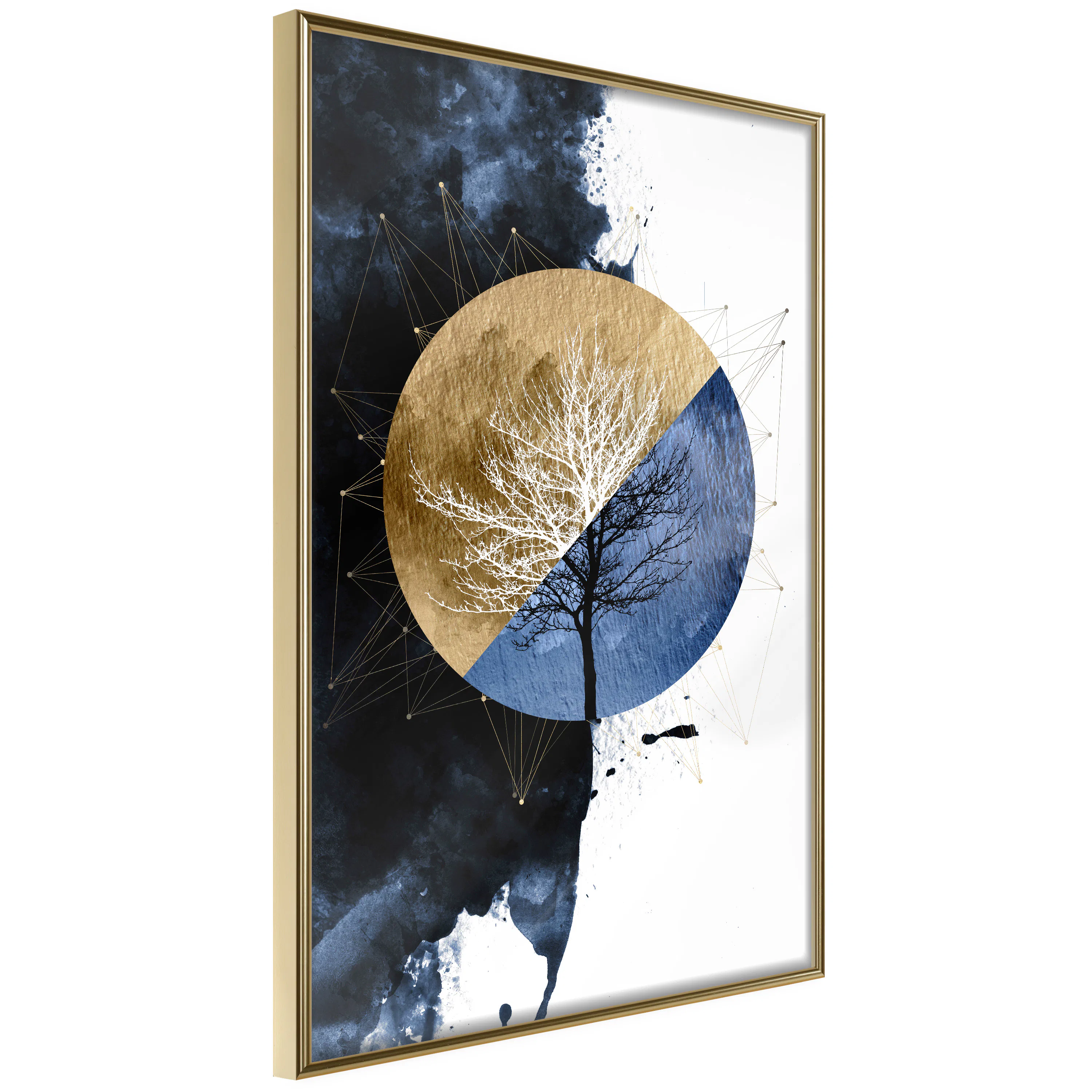 Poster Artgeist Affisch Day and Night