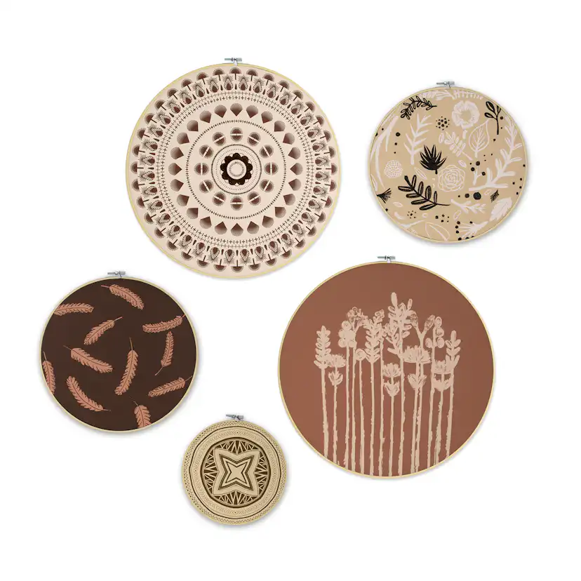 Väggdekor Art for the Home Ibiza Vibes Set