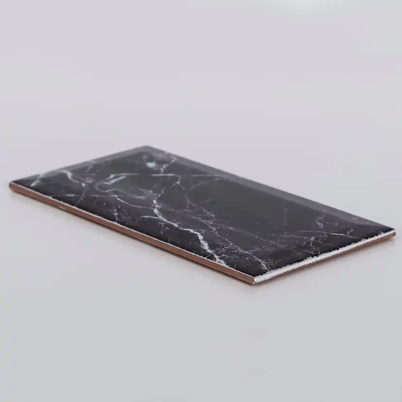 Kakel Tenfors Metro Marquina 10x20 cm
