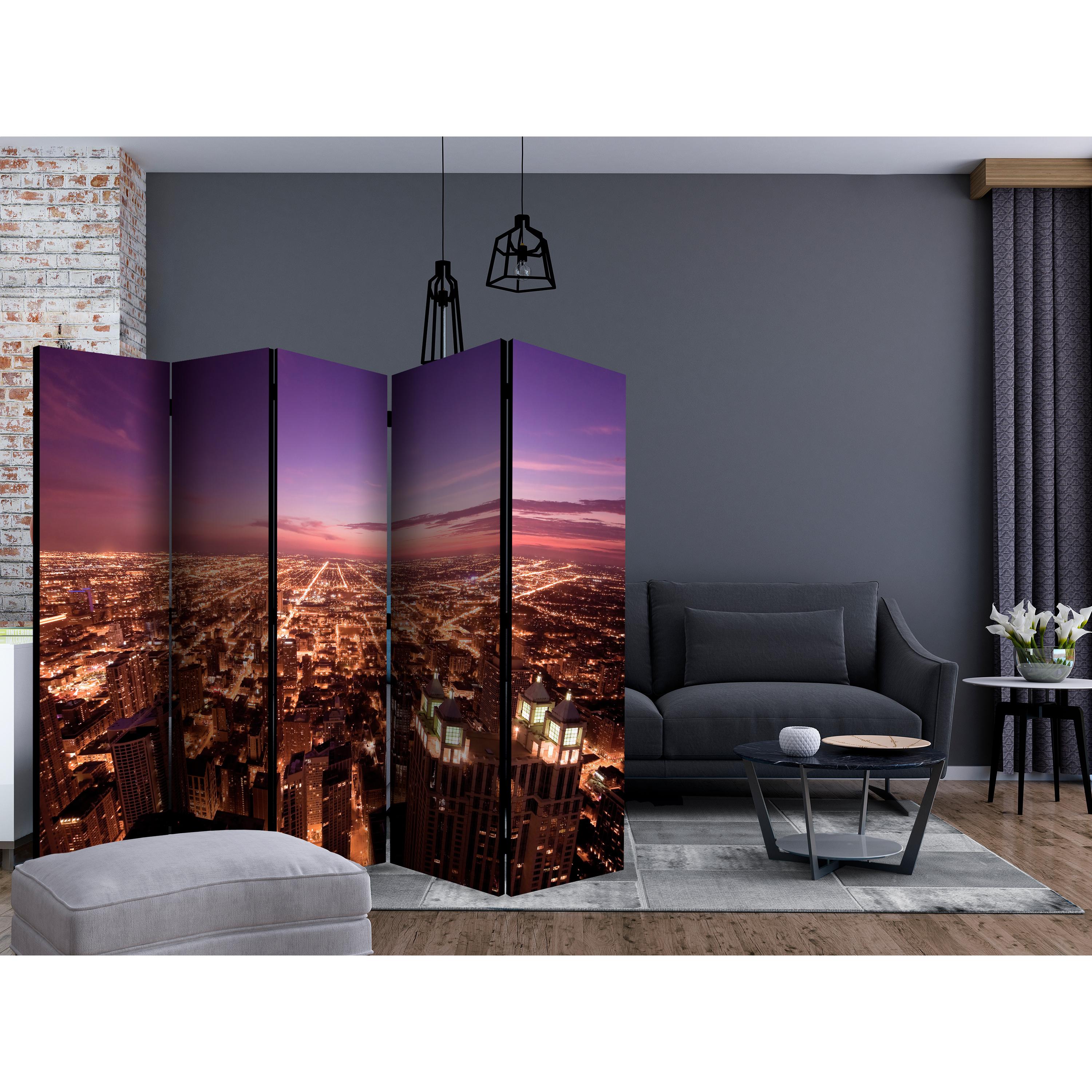 Rumsavdelare Arkiio Chicago Panorama II 225x172 cm