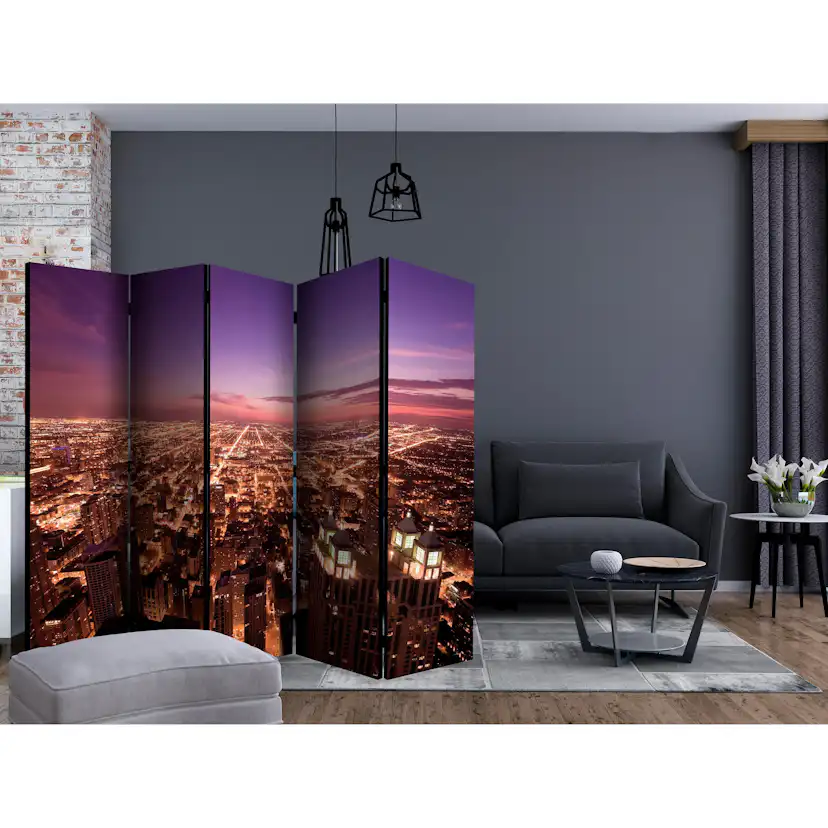Rumsavdelare Arkiio Chicago Panorama II 225x172 cm