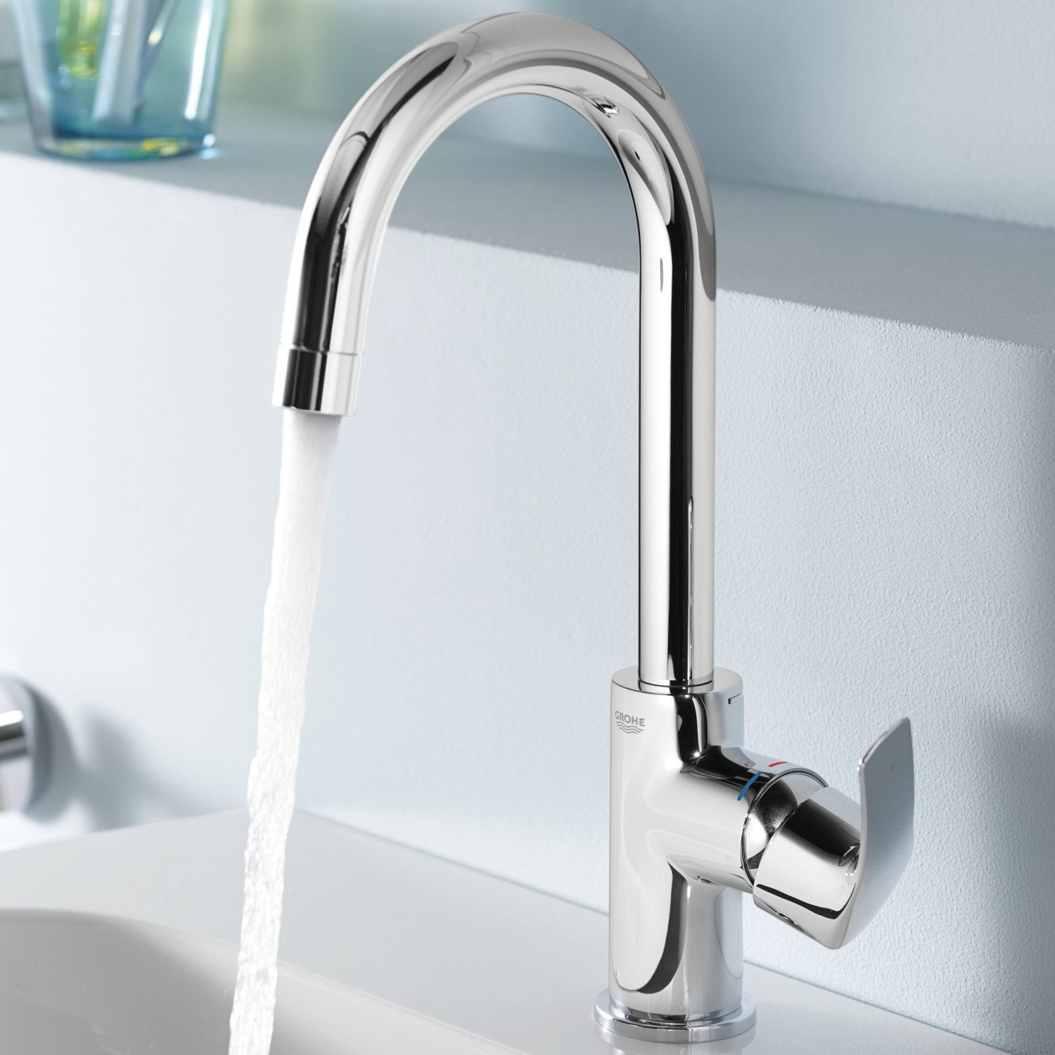 Tvättställsblandare Grohe Eurosmart 23537 med Lyftventil