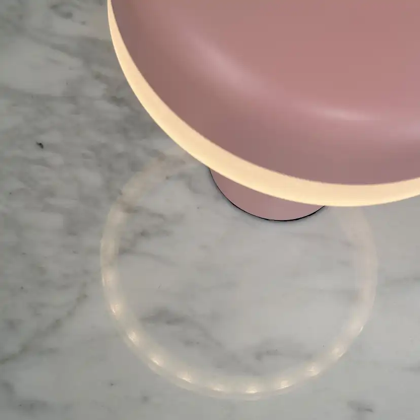 Portabel Bordslampa Dyberg Larsen Porter LED Uppladdningsbar Rosa