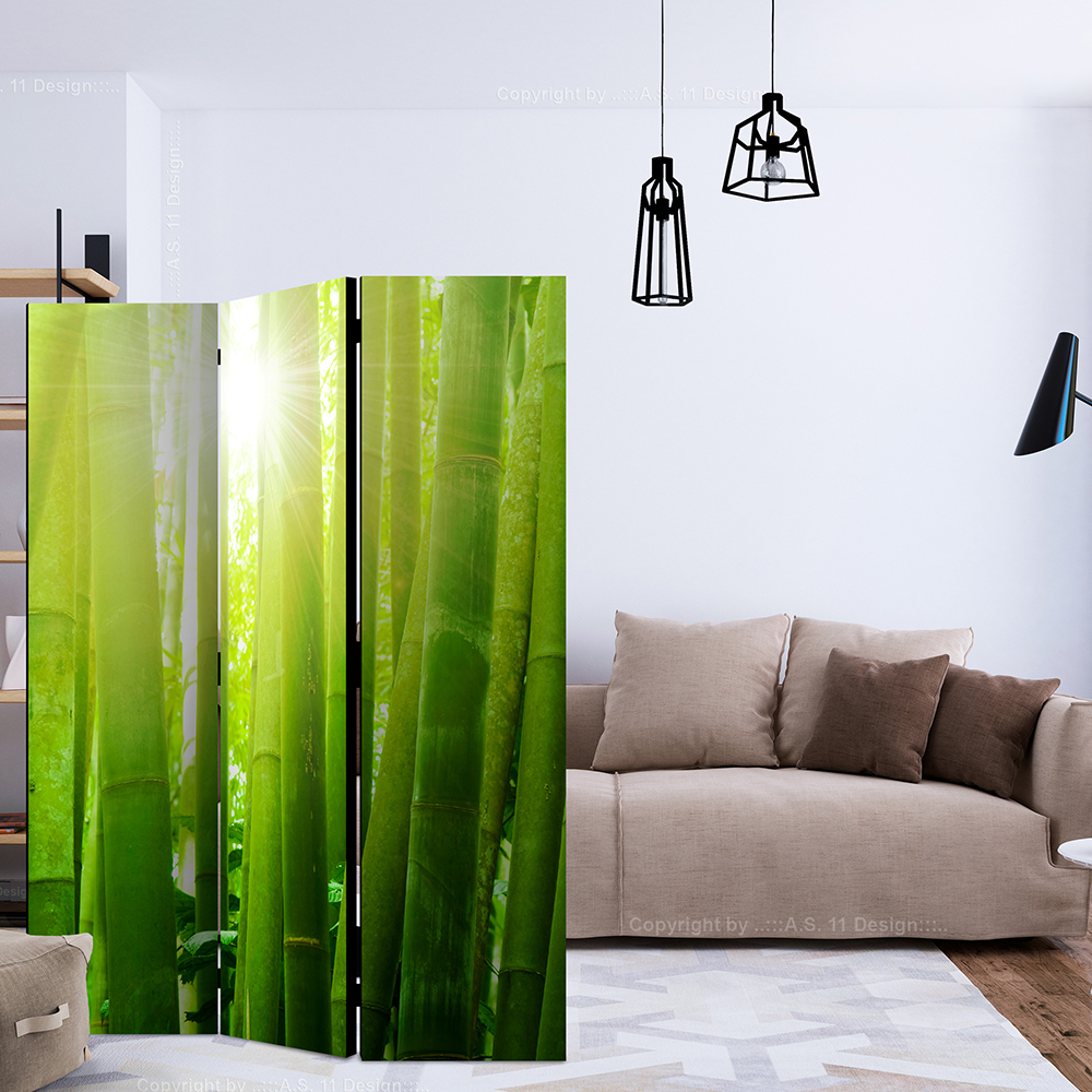 Rumsavdelare Skärmvägg Arkiio Sun And Bamboo 135x172 cm