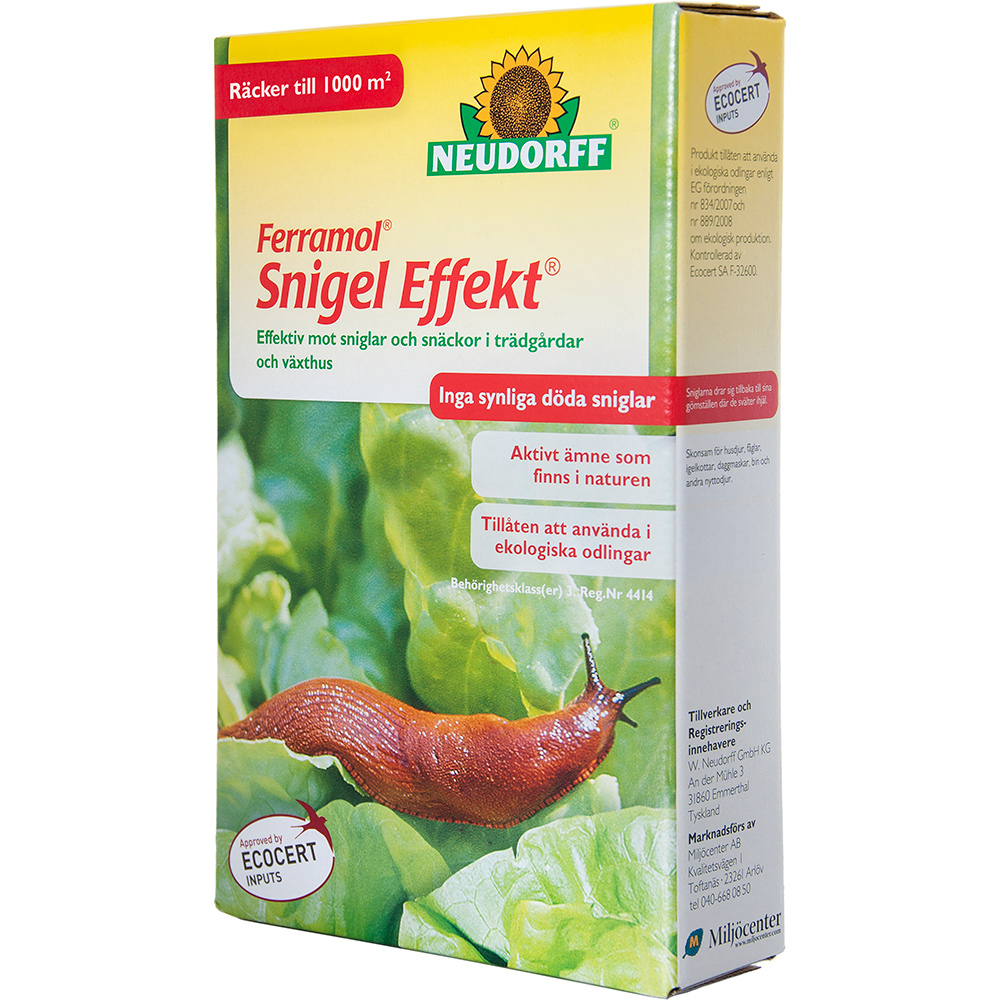 Snigelfälla Neudorff Effekt 2,5 kg Snigelfritt Sniglar