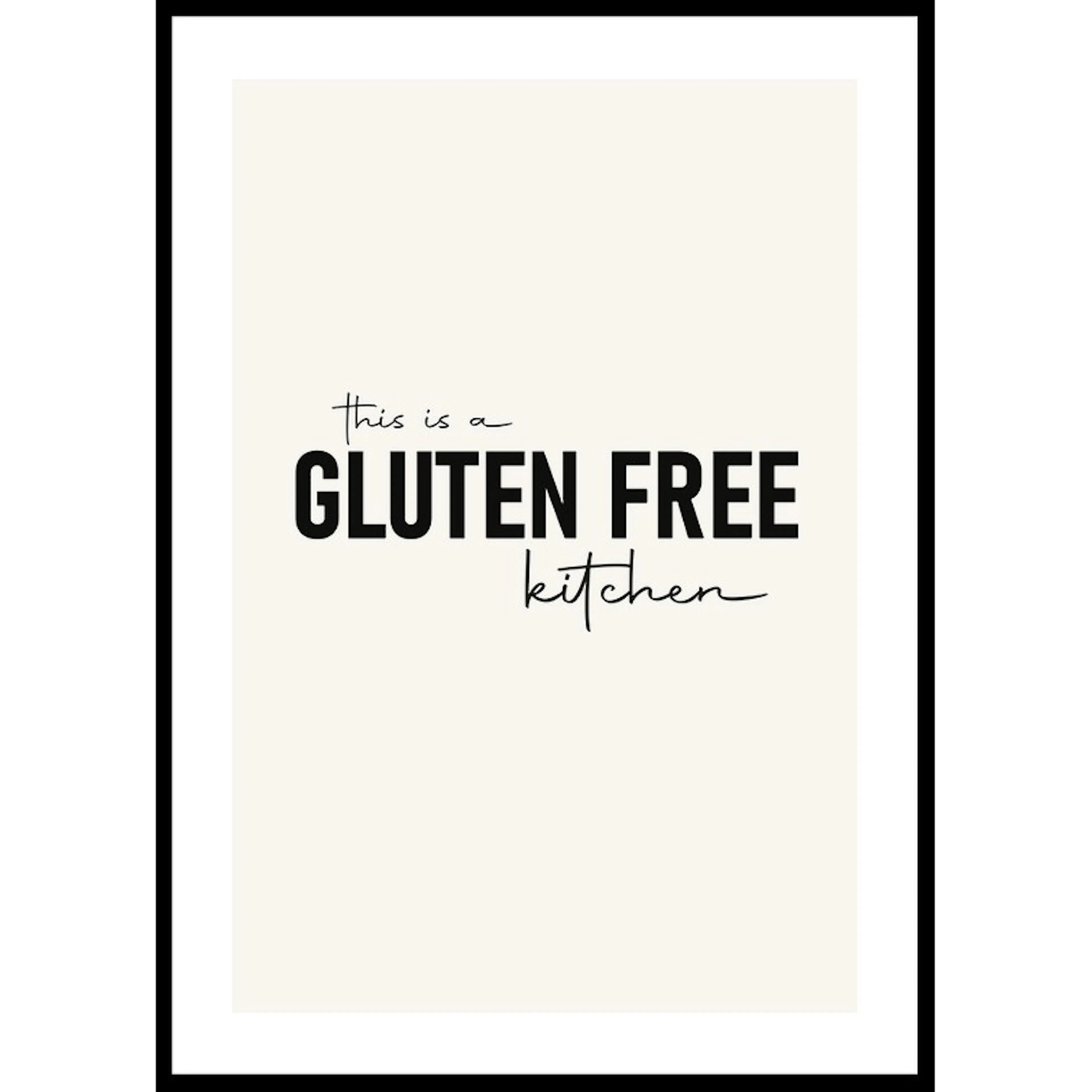 Poster Gallerix Gluten Free Kitchen