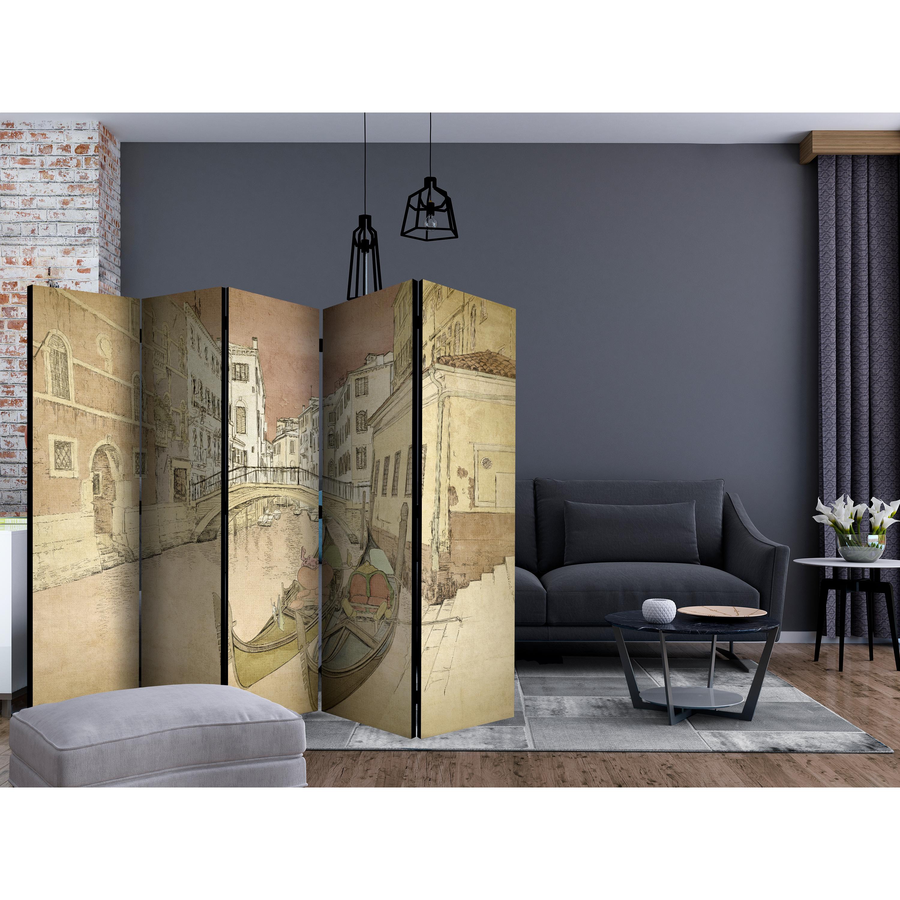 Rumsavdelare Arkiio Gondolas in Venice II 225x172 cm