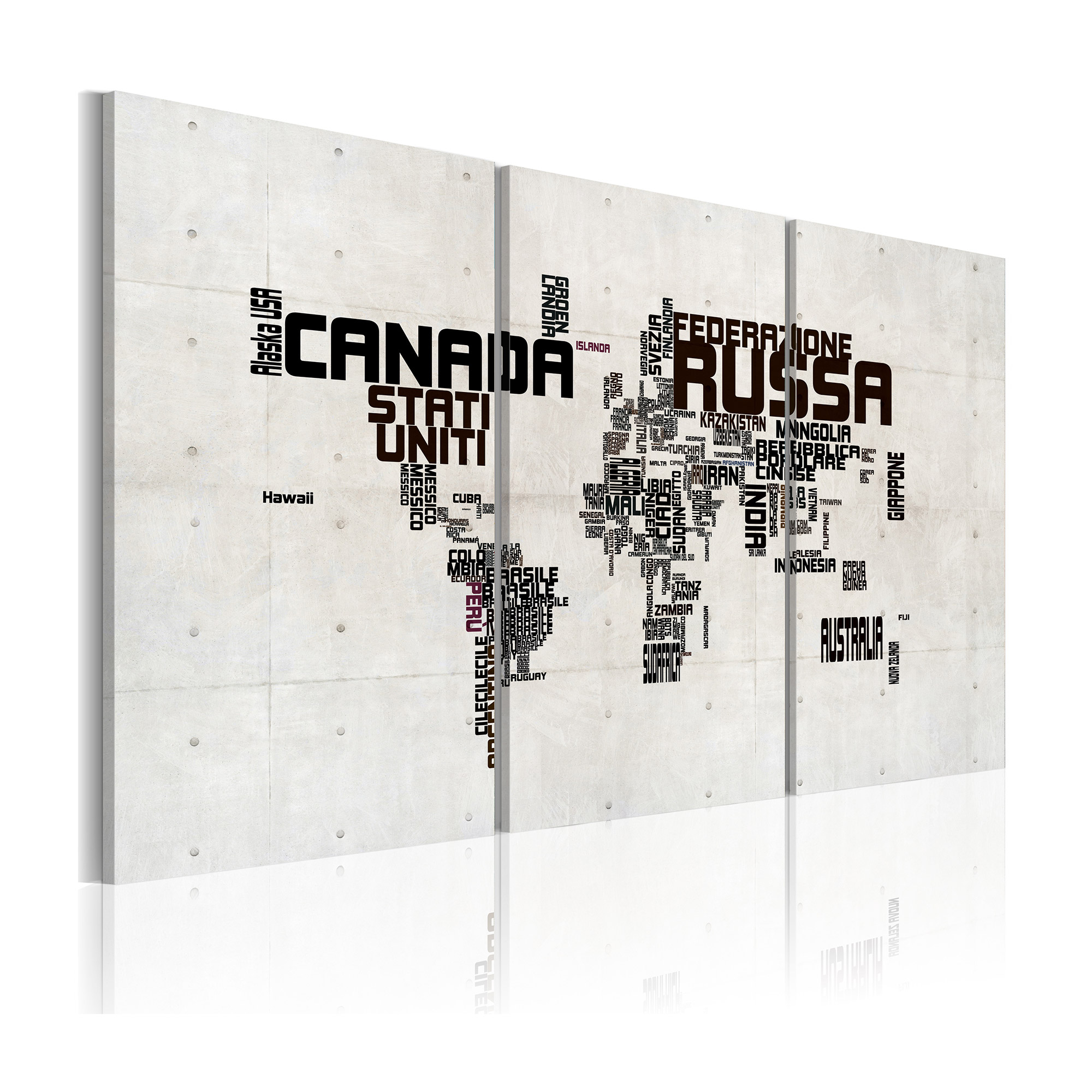 Tavla Arkiio What A Wonderful World Triptych