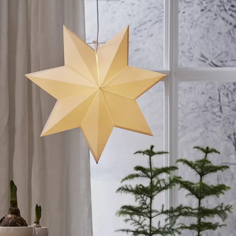 Pappersstjärna Star Trading Polar 55 cm Adventsstjärna till Fönster