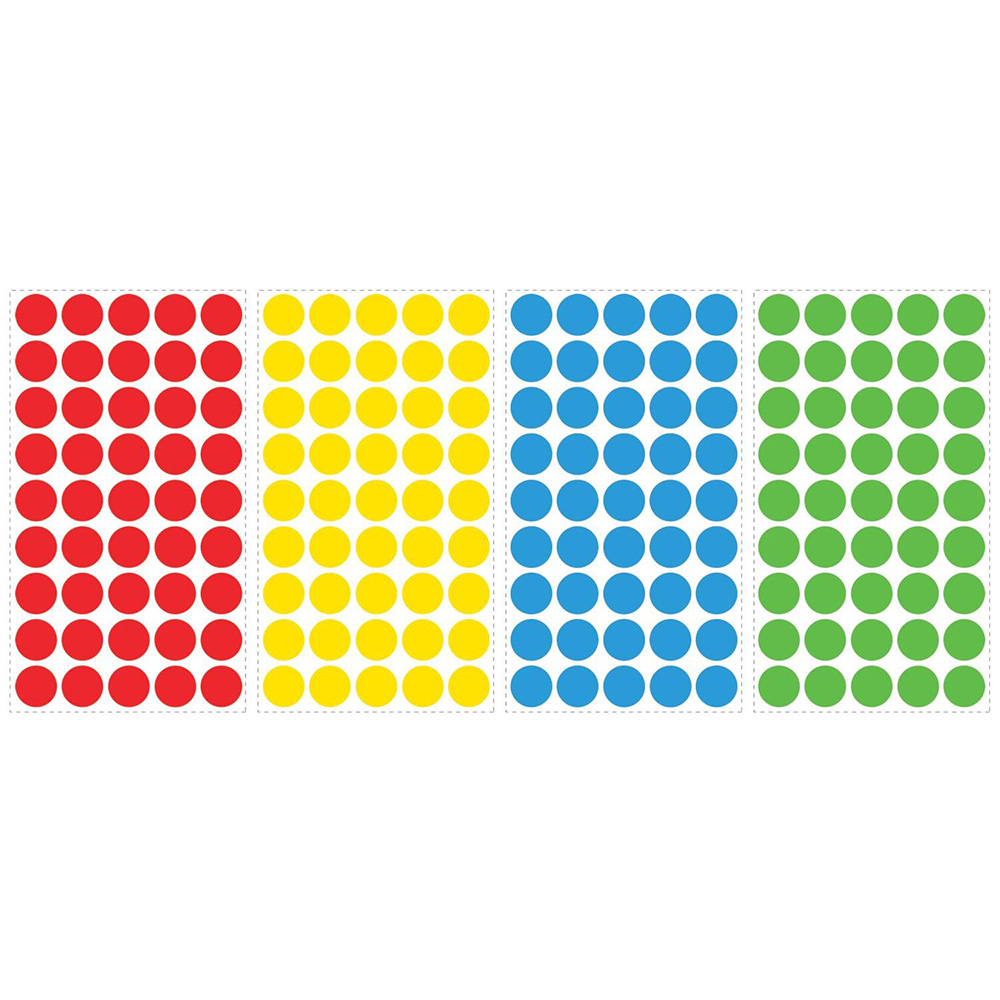 Väggdekor RoomMates Primary Confetti Dots
