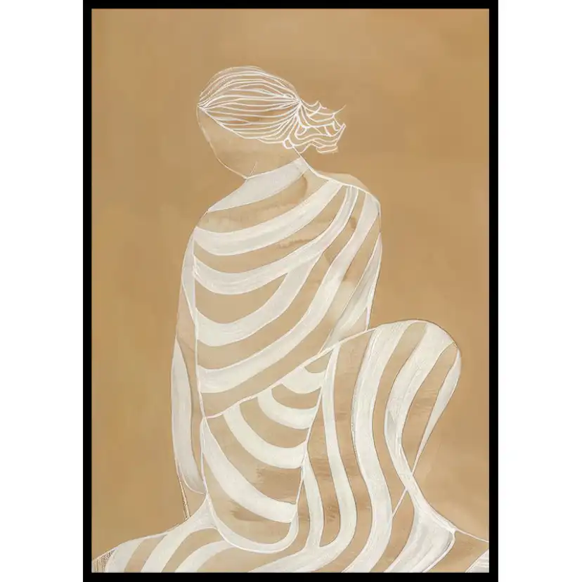 Poster Gallerix Femina Aquarelle