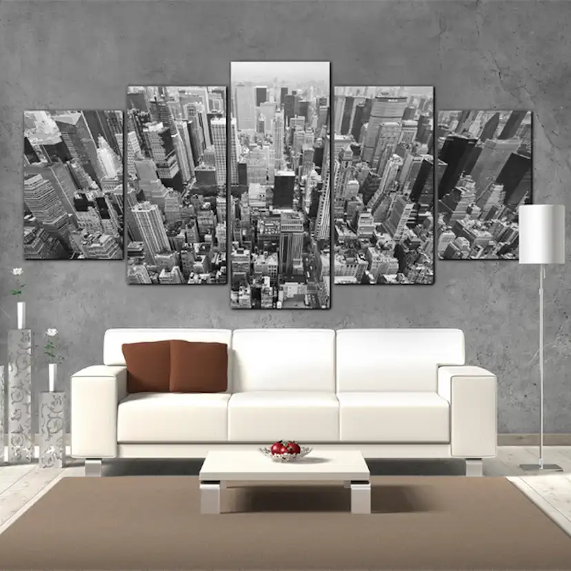 Tavla - Skyscrapers in New York 100x50 100x50 cm