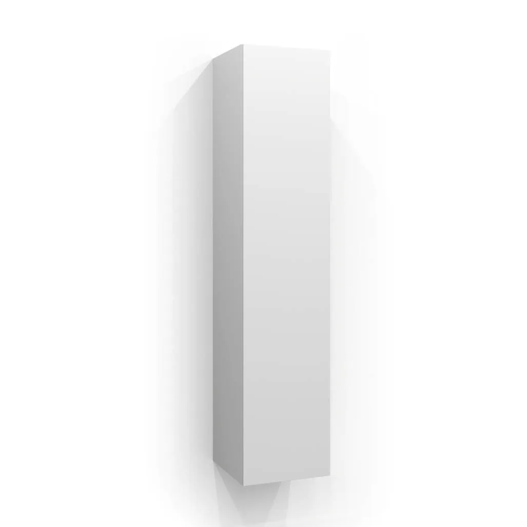 Dörr Högskåp 160x35 Vit BxH: 350 x 1600 mm, Vit, Plan