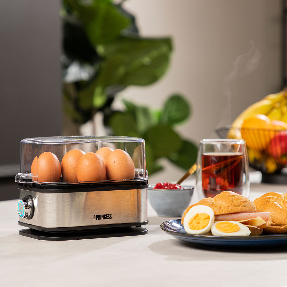 Äggkokare Princess 6 Ägg 400W Rostfritt Stål