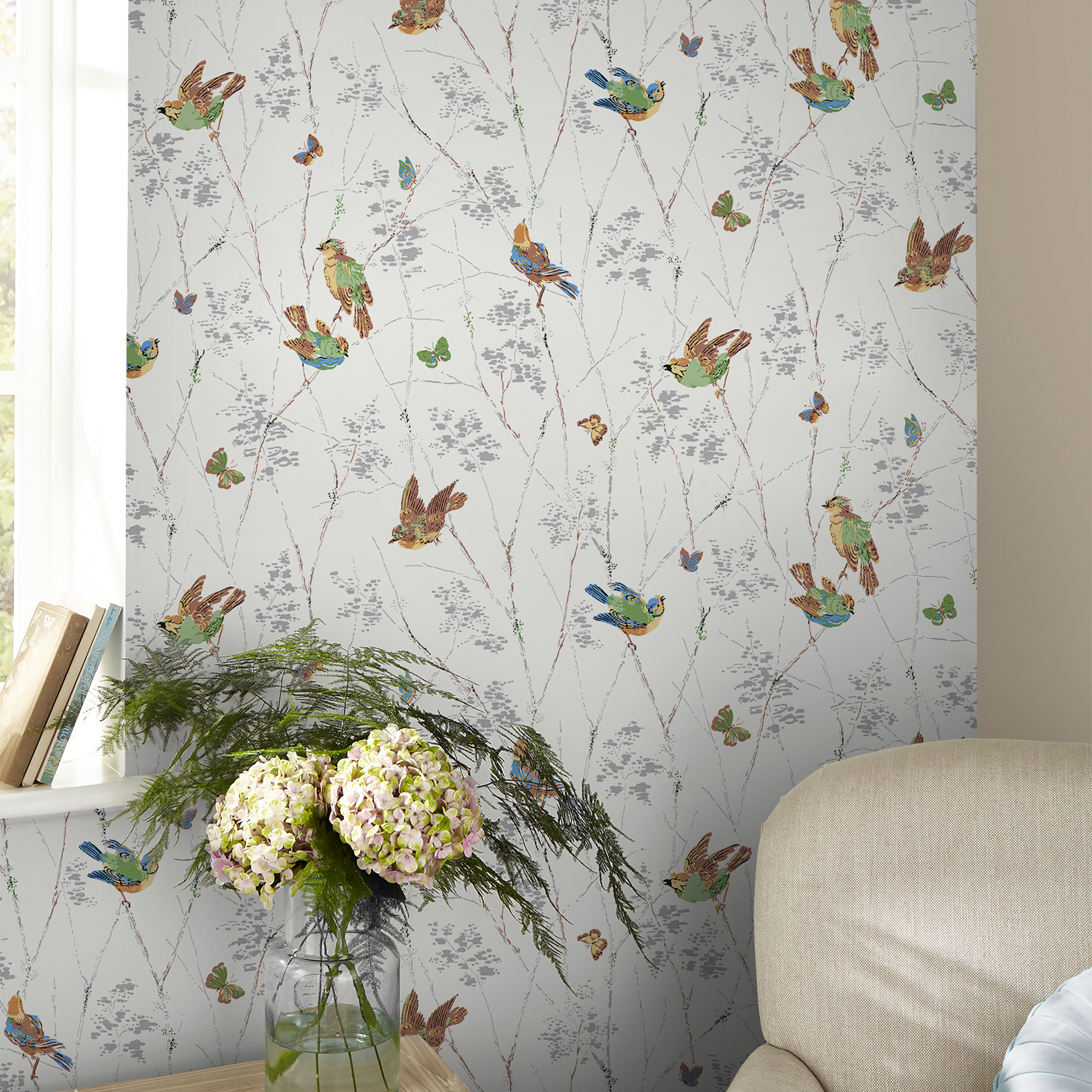 Tapet Laura Ashley Aviary